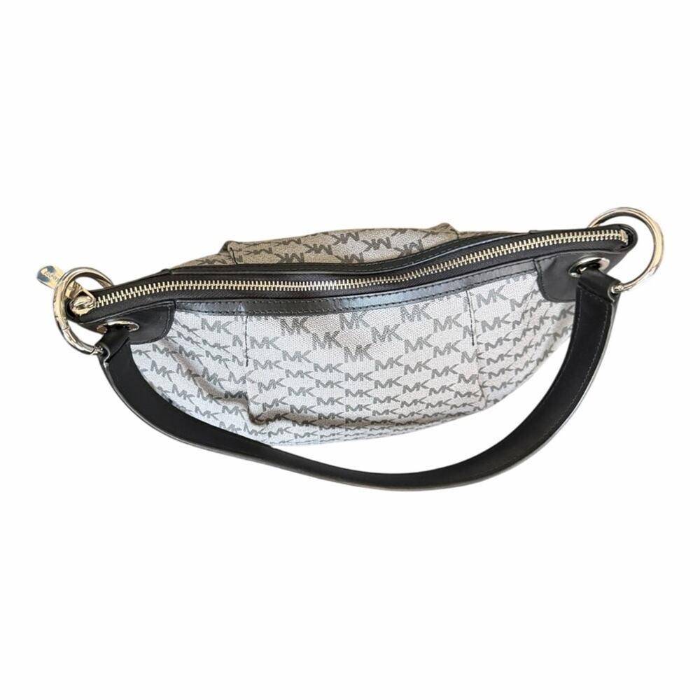 Michael Kors Jet Set Large Convertible Shoulder Crossbody MK Monogram Bag - Picture 12 of 14
